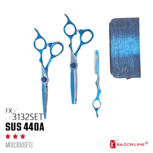 FX3132 4CR HAIR SHEARS SET hair care and tools set hair tools combo package professional styling kit bulk barber tools hair styling kit barber kit salon starter kit professional hair cutting kit beauty salon tool kit scissors comb brush set barber tool set with case complete hair cutting set hairstylist tool kit professional hair cutting kit for beginners wholesale barber kits salon supply kit professional styling kit for salon barbering equipment bundle hair scissors hair shears barber scissors barber shears hairdressing scissors hairdressing shears