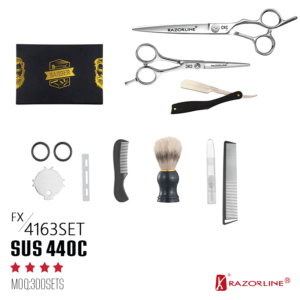 DELUXE PROFESSIONAL BARBER KIT hair care and tools set hair tools combo package professional styling kit bulk barber tools hair styling kit barber kit salon starter kit professional hair cutting kit beauty salon tool kit scissors comb brush set barber tool set with case complete hair cutting set hairstylist tool kit professional hair cutting kit for beginners wholesale barber kits salon supply kit professional styling kit for salon barbering equipment bundle hair scissors hair shears barber scissors barber shears hairdressing scissors hairdressing shears